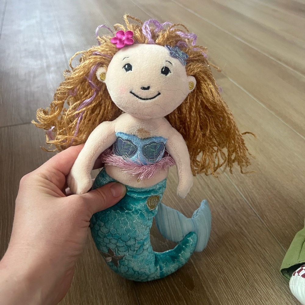 Groovy Girl 2000’s Mermaid Plush Doll with Blue Tail